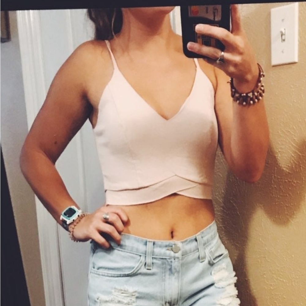 Charlotte Russe Light Pink Tank Top